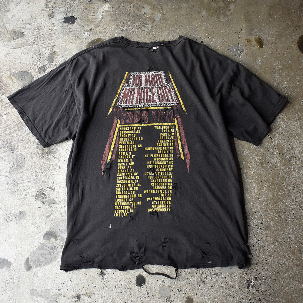 Y2K ボロ！ Alice Cooper “No More Mr. Nice Guy” Tour ロック Tシャツ 250717H