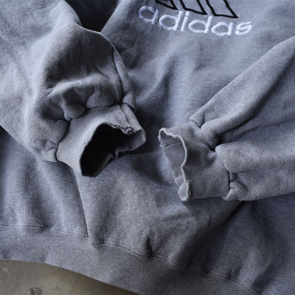 90's adidas パフォーマンスロゴ 刺繍 スウェット USA製 231111