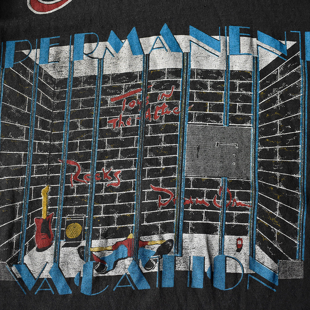 80's Aerosmith “Permanent Vacation“ The Vacation Tour 1987 Tシャツ 250513H