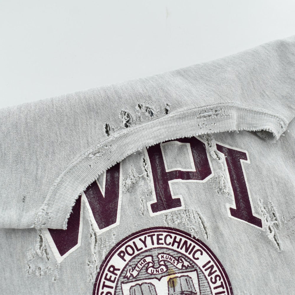 90’s Champion REVERSE WEAVE "WPI" カレッジ ボロ リバーススウェット USA製 261016H