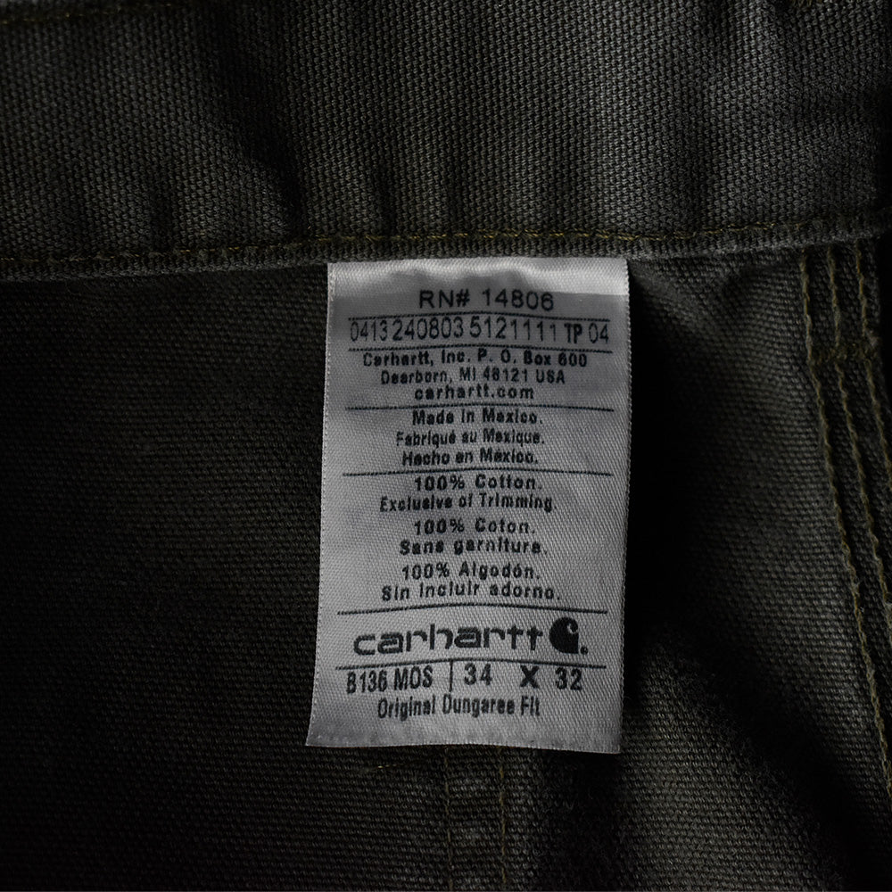 Y2K Carhartt ペンキ！ ダブルニー ダックペインターパンツ 230915H