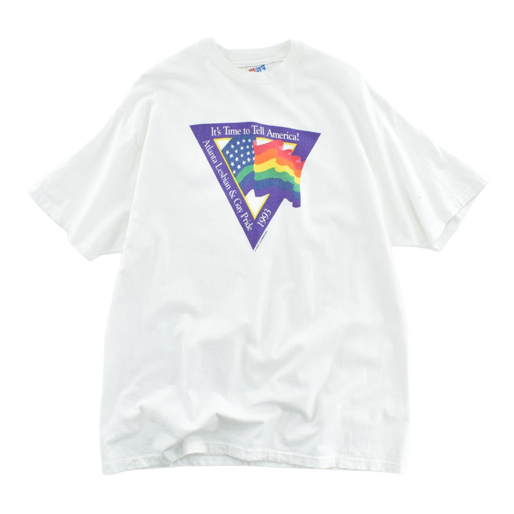 90's "Atlanta Lesbian & Gay Pride" LGBTQ Tシャツ USA製 260519H