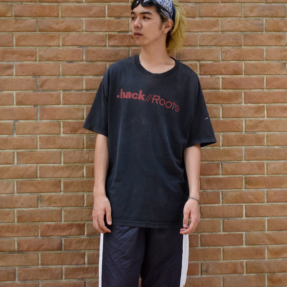 Y2K “.hack//Roots“ アニメ Tシャツ 250711H