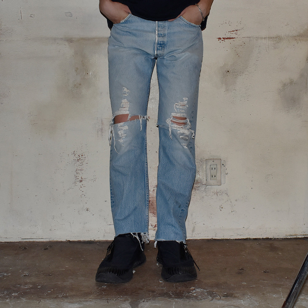 90's Levi's 501 ダメージ！ デニムパンツ USA製 250716H