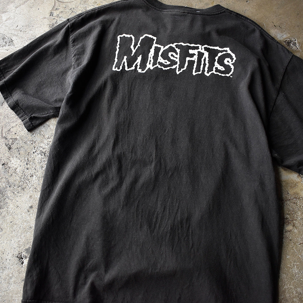 Y2K The Misfits “Skull” Tシャツ 250504H
