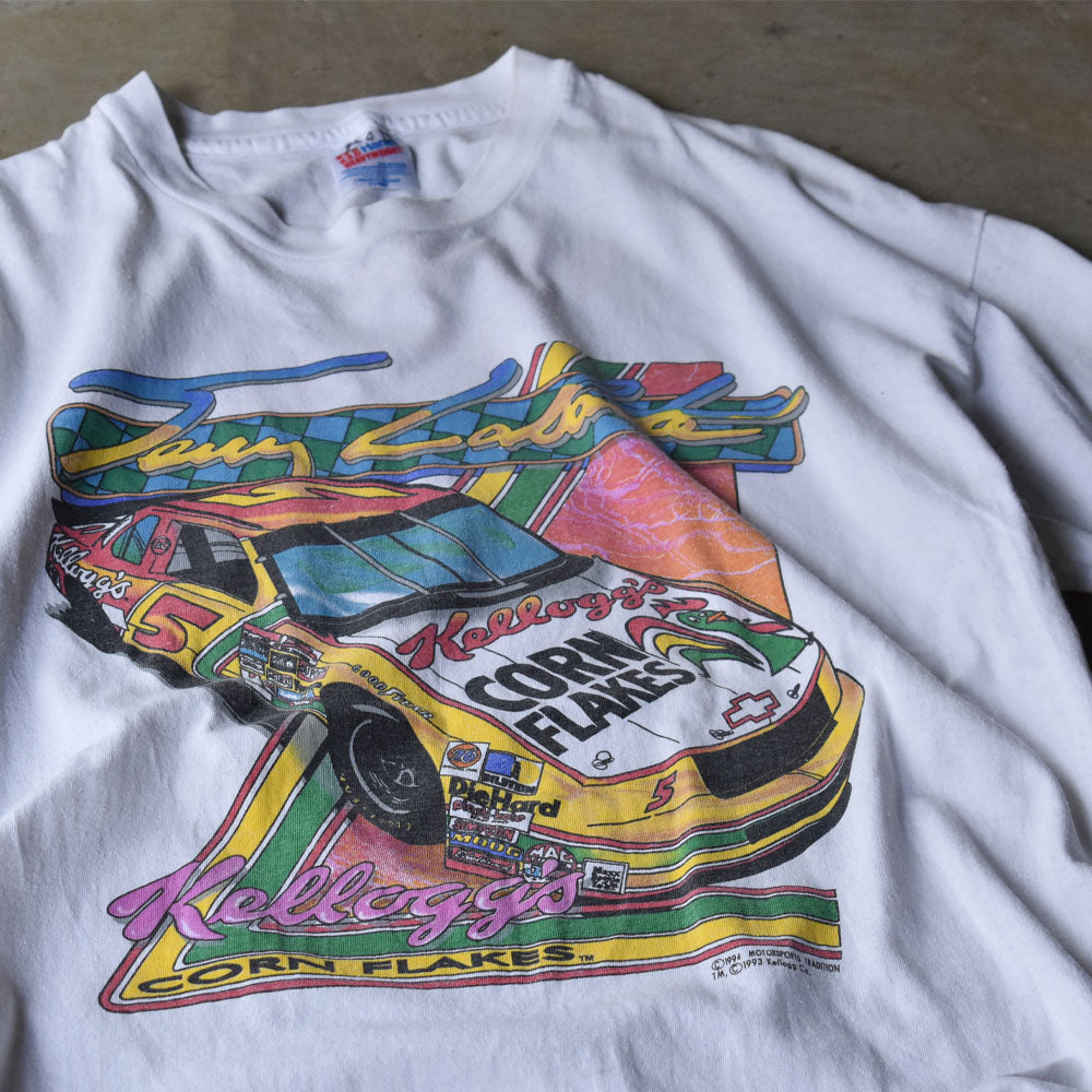 90’s "Terry Labonte" 企業ロゴ レーシング Tシャツ USA製 240715