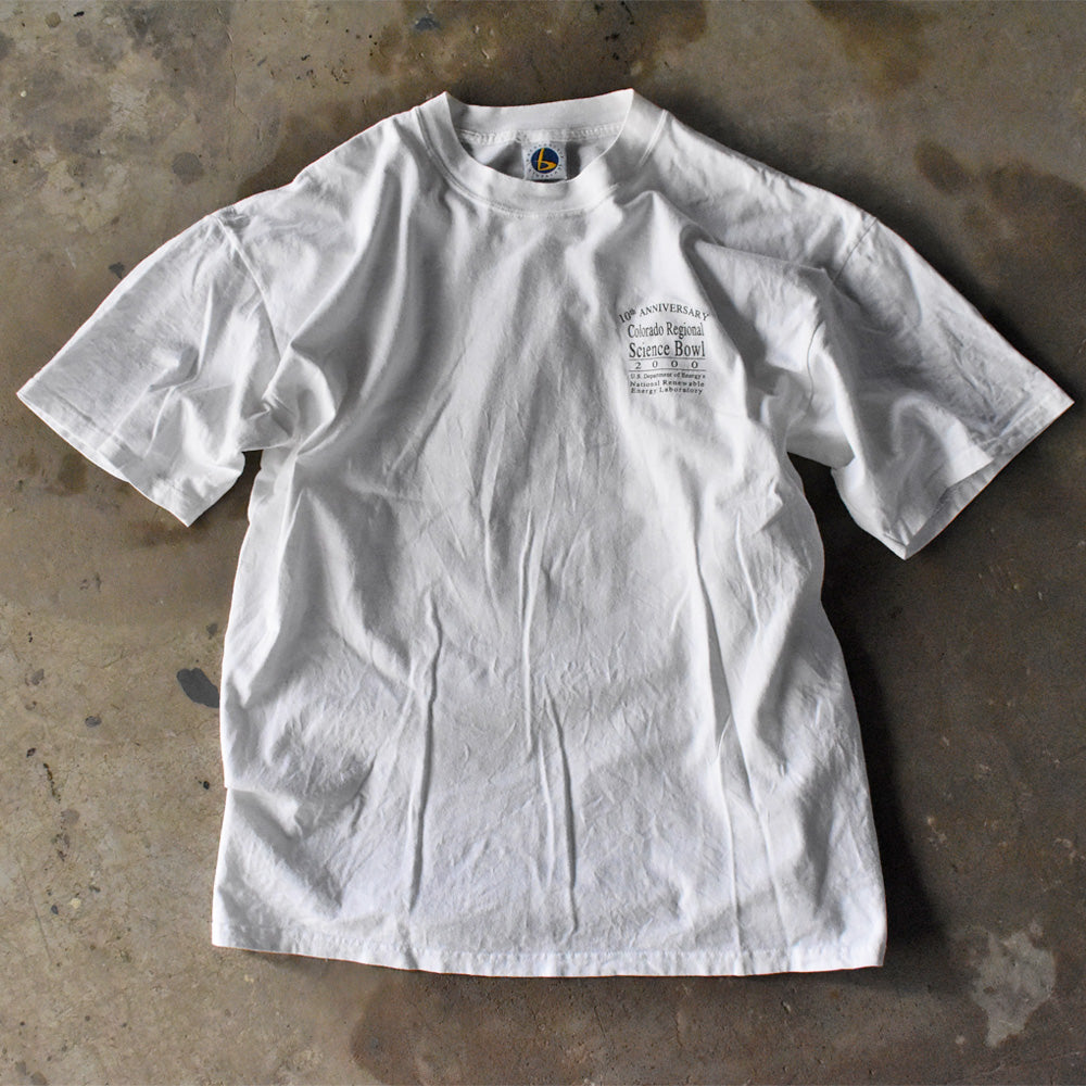 Y2K “Colorado Regional Science Bowl 2000” アインシュタイン Tシャツ 240328