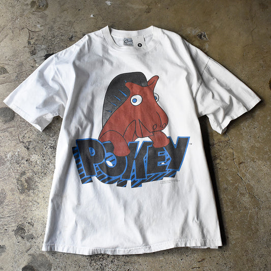 90's Gumby “POKEY” 海外アニメ キャラ Tシャツ USA製 240130H