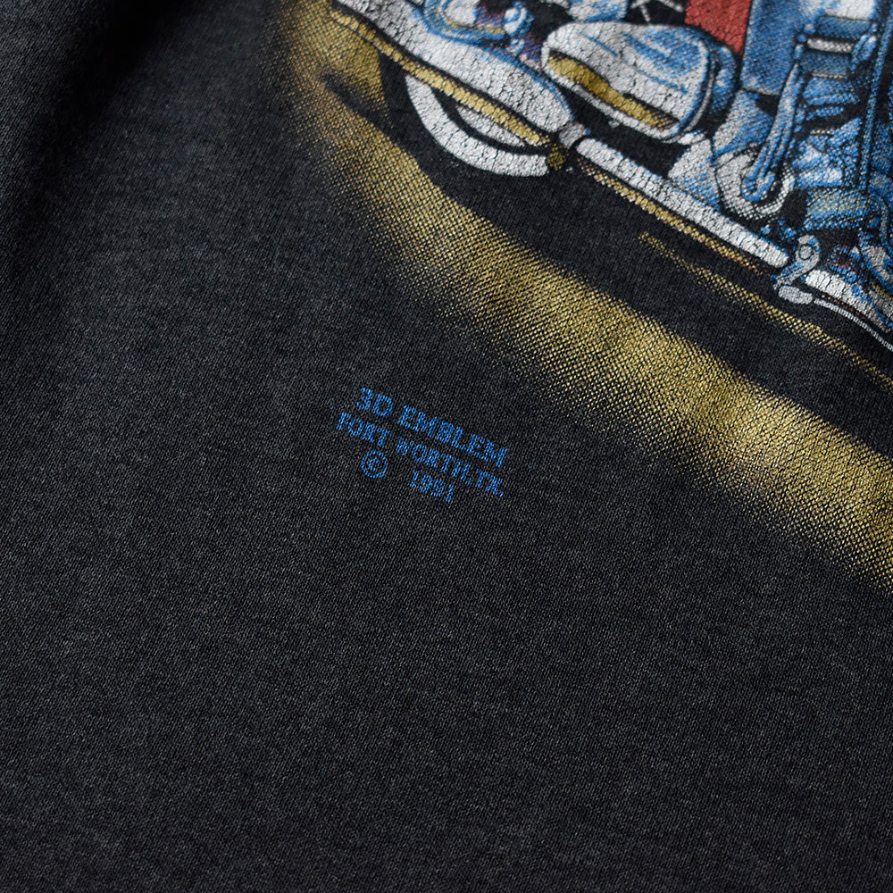 90's Harley Davidson 3D EMBLEM “ウルフ×ハーレー“ Tシャツ USA製 240721H