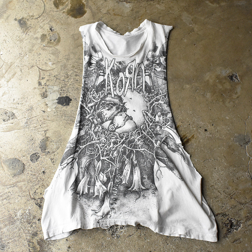 Y2K Korn カットオフTシャツ 240818H