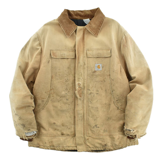 90's Carhartt "BORO" トラディショナルコート 茶 260306H