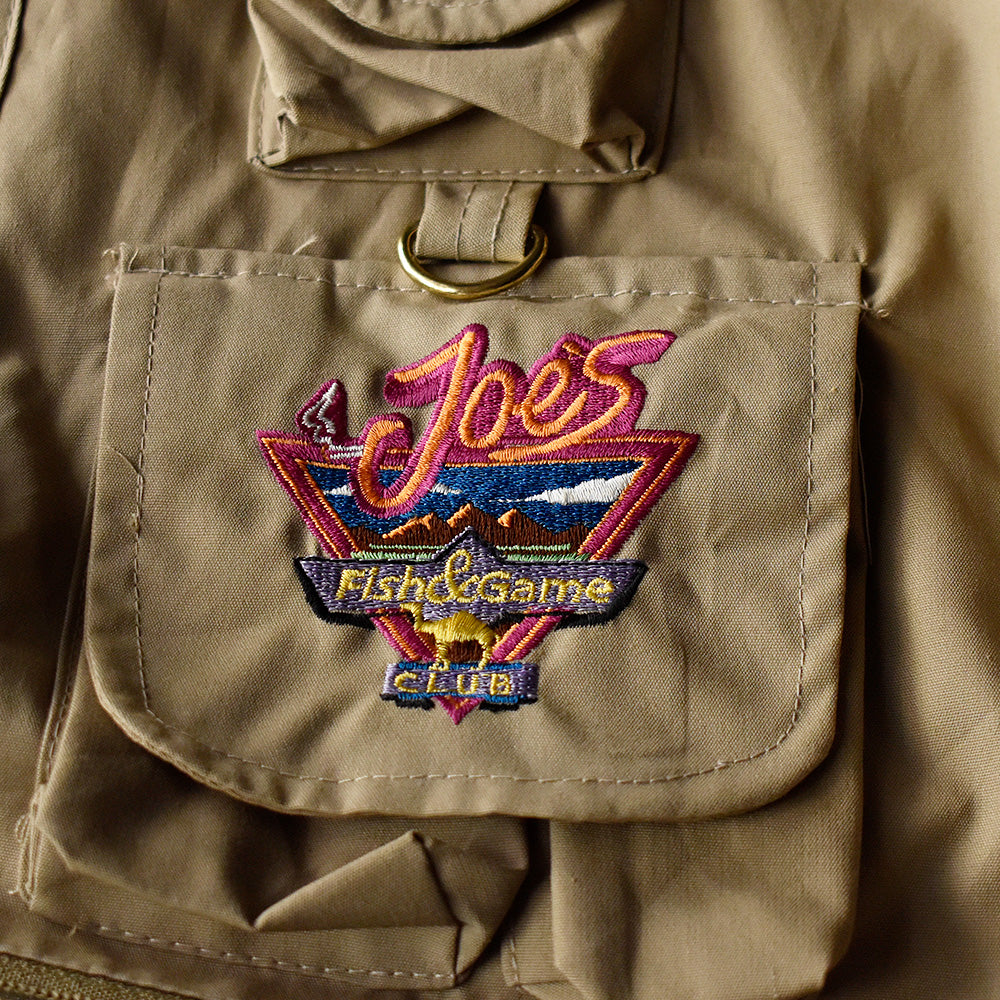 90's Camel Joe Fish & Game Club フィッシングベスト 240402H