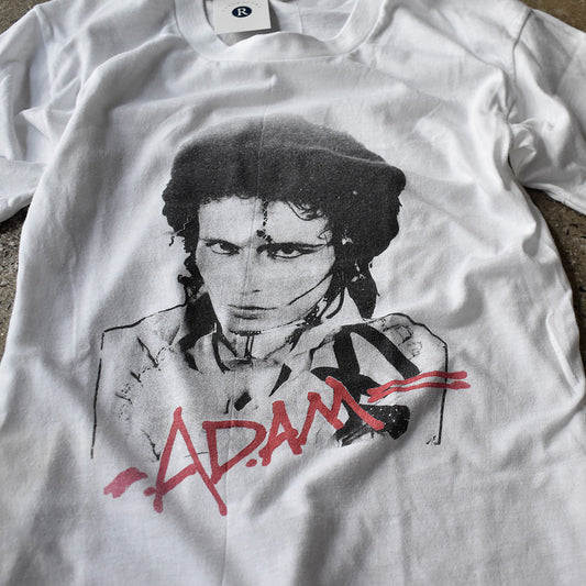 80's “ADAM ANT“ ロック Tシャツ 250827H