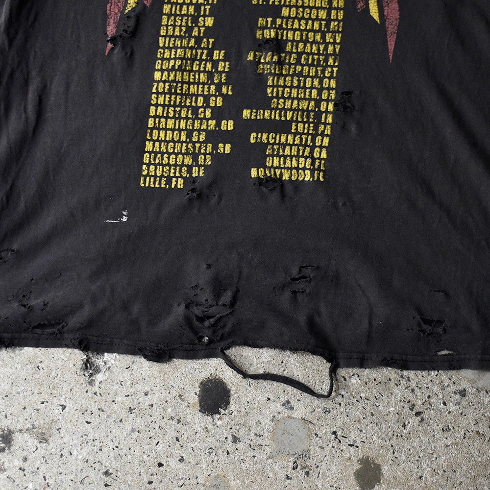 Y2K ボロ！ Alice Cooper “No More Mr. Nice Guy” Tour ロック Tシャツ 250717H