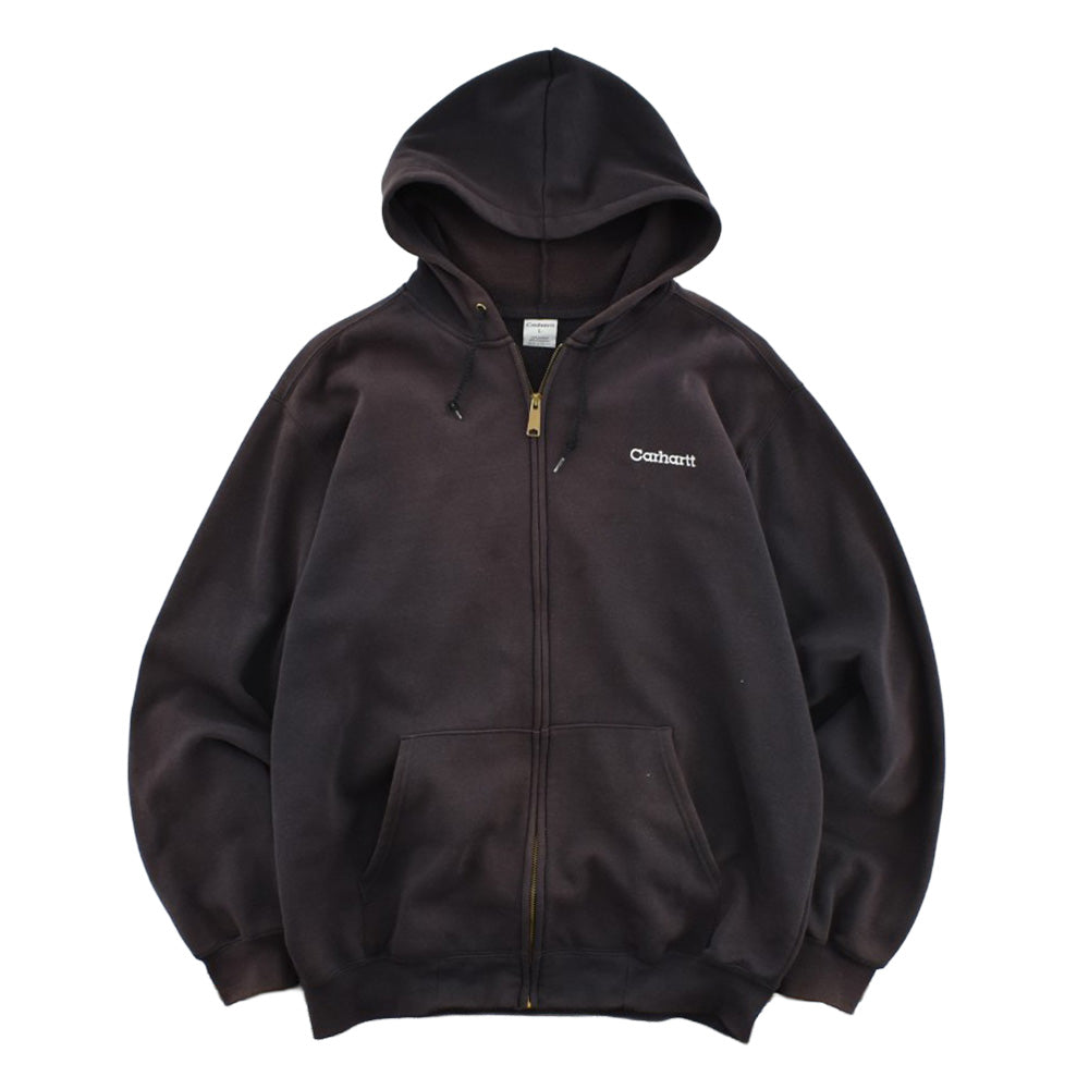 Y2K Carhartt  刺繍ロゴ フルジップ スウェットパーカー 260915H