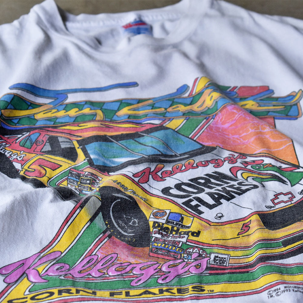 Terry Labonte ケロッグ レーシングTシャツ 1994年 ホワイト USA製 ヴィンテージ