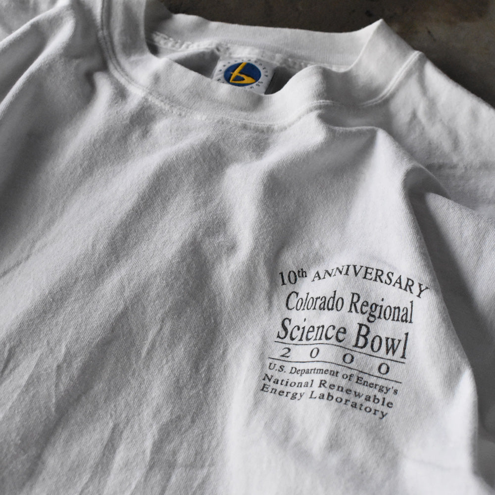 Y2K “Colorado Regional Science Bowl 2000” アインシュタイン Tシャツ 240328