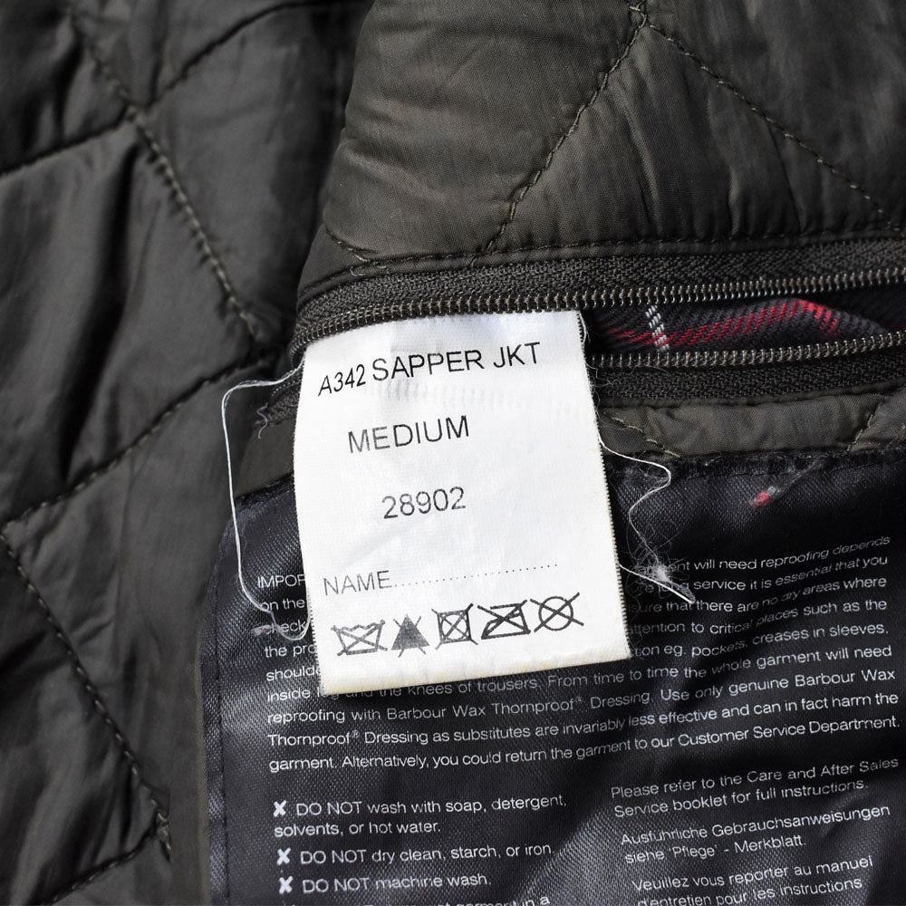 Barbour “Sapper Jacket” オイルドコットンジャケット 251024H