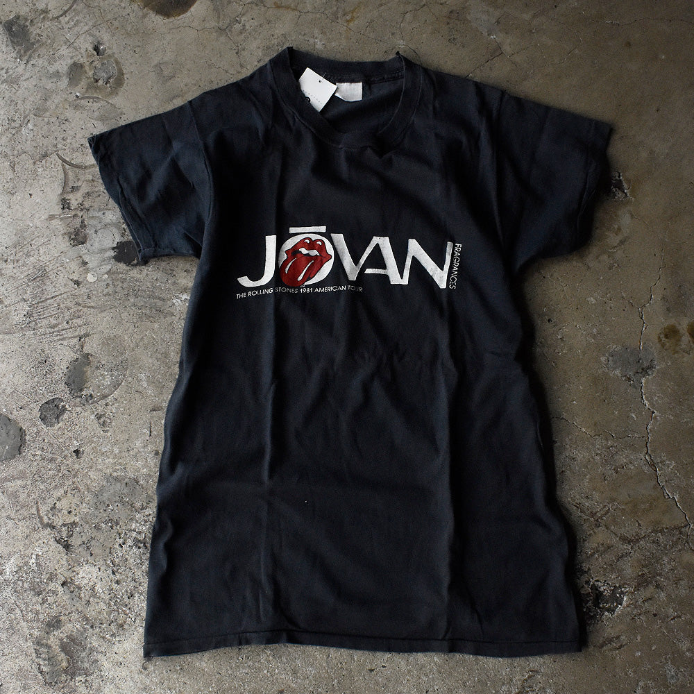 80's　The Rolling Stones/ローリング・ストーンズ　1981 American Tour　"JOVAN" Tee　230907HYY