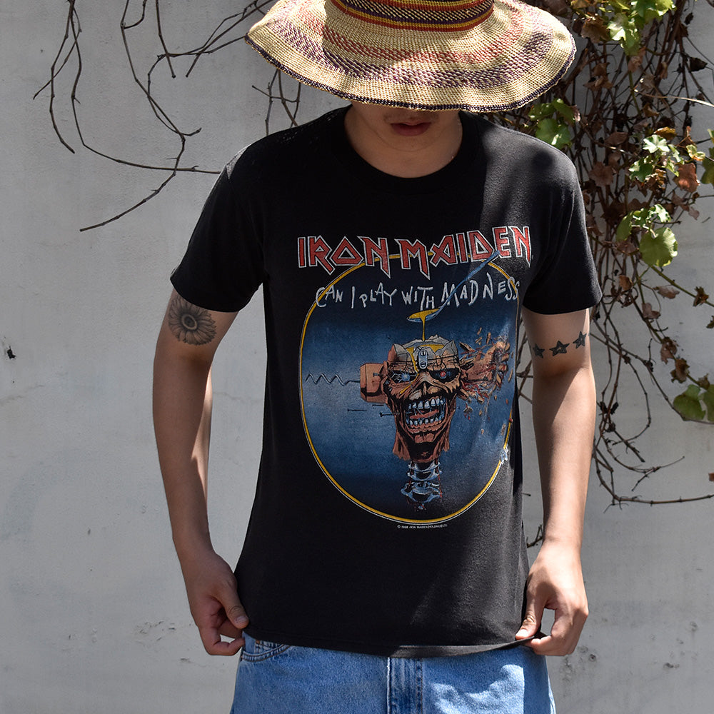 80's　Iron Maiden/アイアン・メイデン　"Can I Play With Madness" Tee　230806H