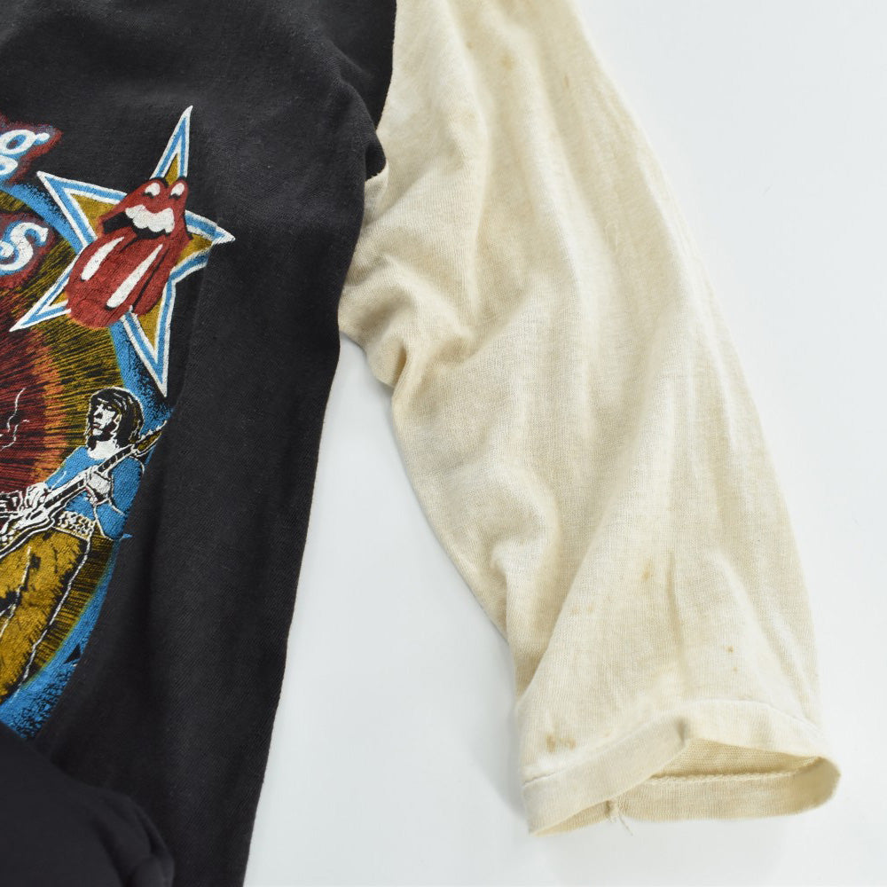 80's The Rolling Stones "1981 US Tour / Tattoo You" ラグラン ロックTシャツ 260710H