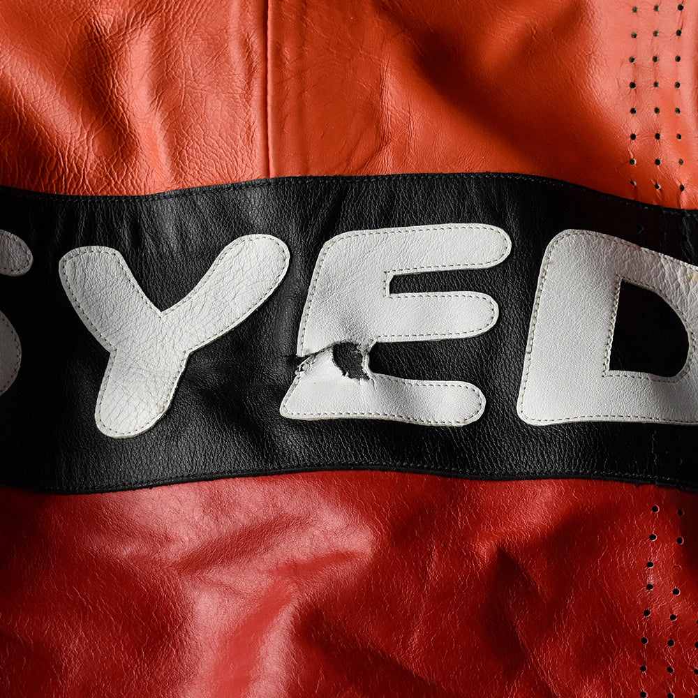 80's SYED Leathers モーターサイクル レザージャケット 240311H