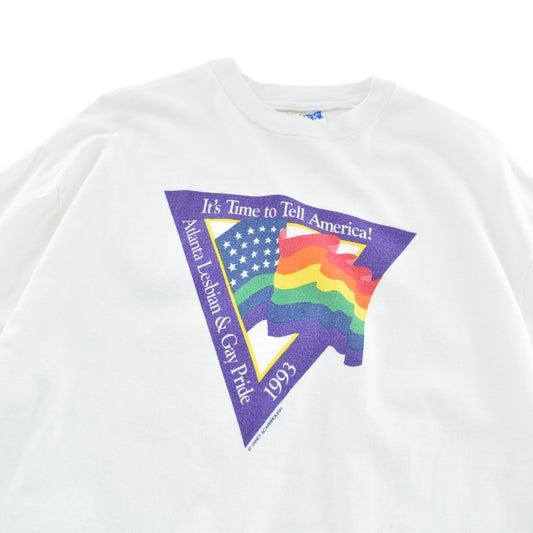 90's "Atlanta Lesbian & Gay Pride" LGBTQ Tシャツ USA製 260519H