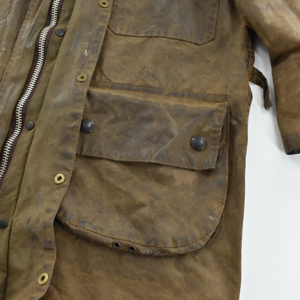 80's Barbour 2ワラント "SOLWAY ZIPPER" オイルドジャケット 261002H