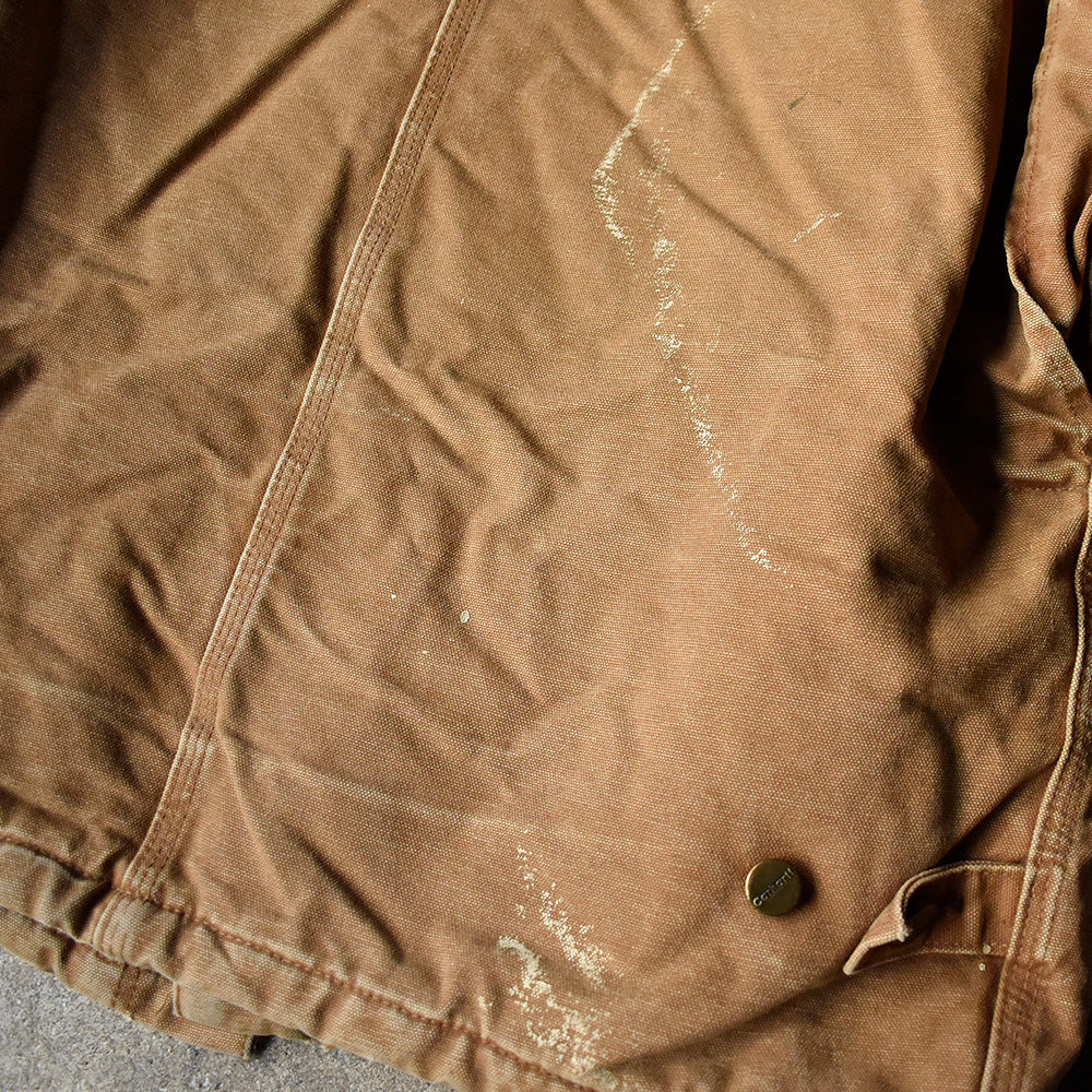 Y2K ダメージ！ Carhartt トラディショナルジャケット キルティングライナー 240118H