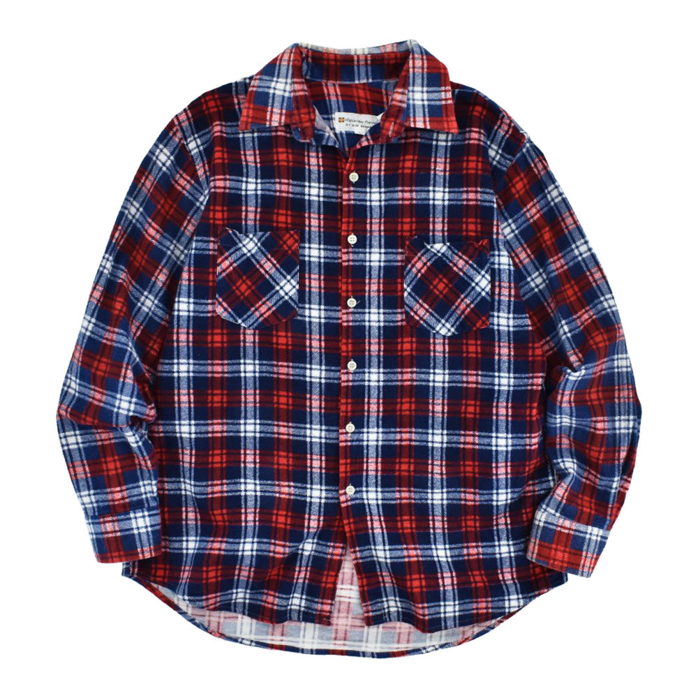 80's Highlander Flannel BY BUD BERMA ライトネルシャツ 260206H