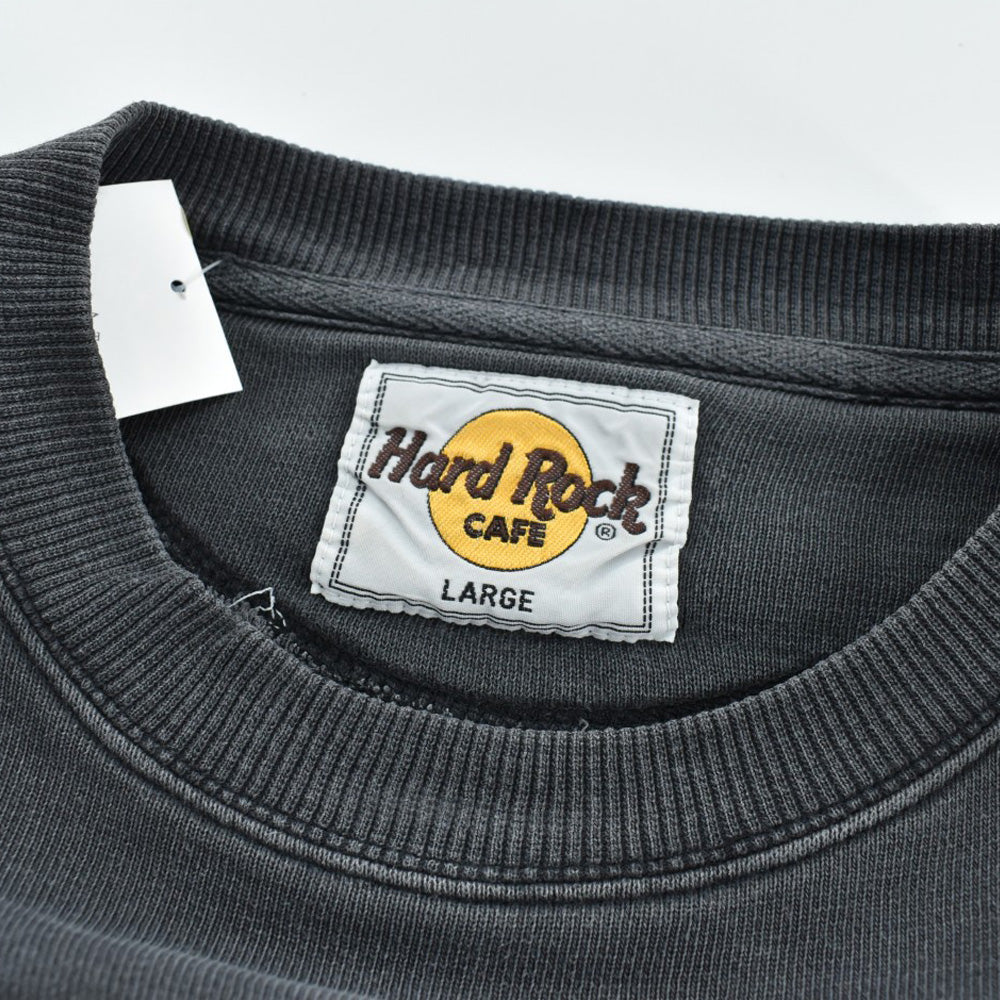 90’s Hard Rock Cafe LONDON ペンキ&サンフェード ボロスウェット 261030H