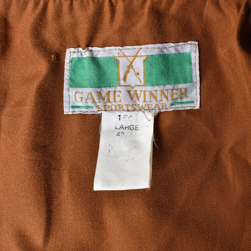 70’s GAME WINNER sportswear ミリタリー カモフラージュ柄 ハンティングジャケット 231110
