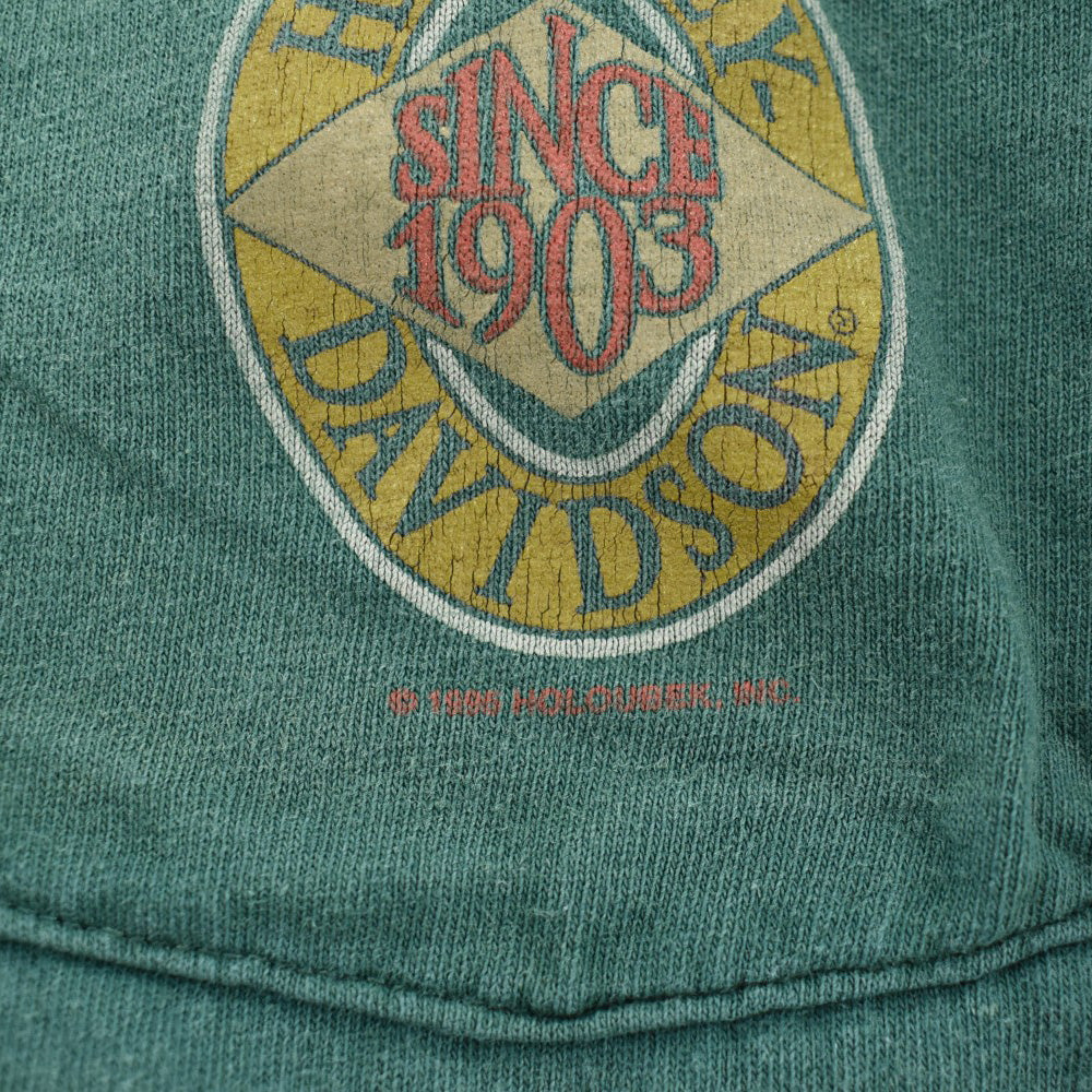 90's HARLEY-DAVIDSON ポケットTシャツ USA製 260821H