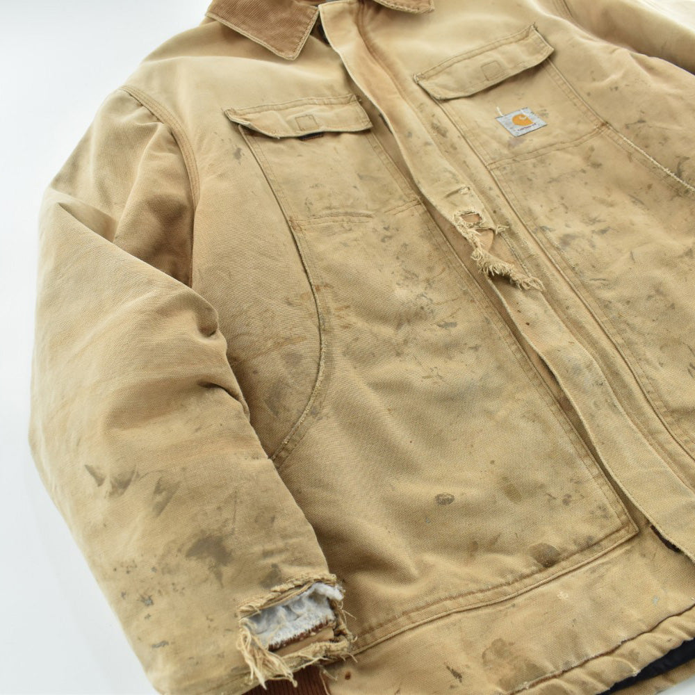 90's Carhartt "BORO" トラディショナルコート 茶 260306H