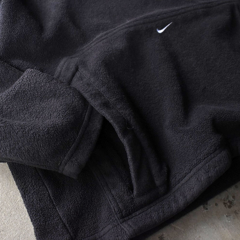 90’s Nike センタースウォッシュ フリースパーカー フーディ 黒 251104H