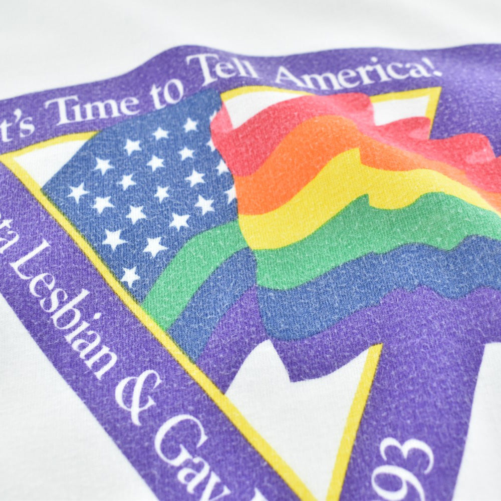 90's "Atlanta Lesbian & Gay Pride" LGBTQ Tシャツ USA製 260519H
