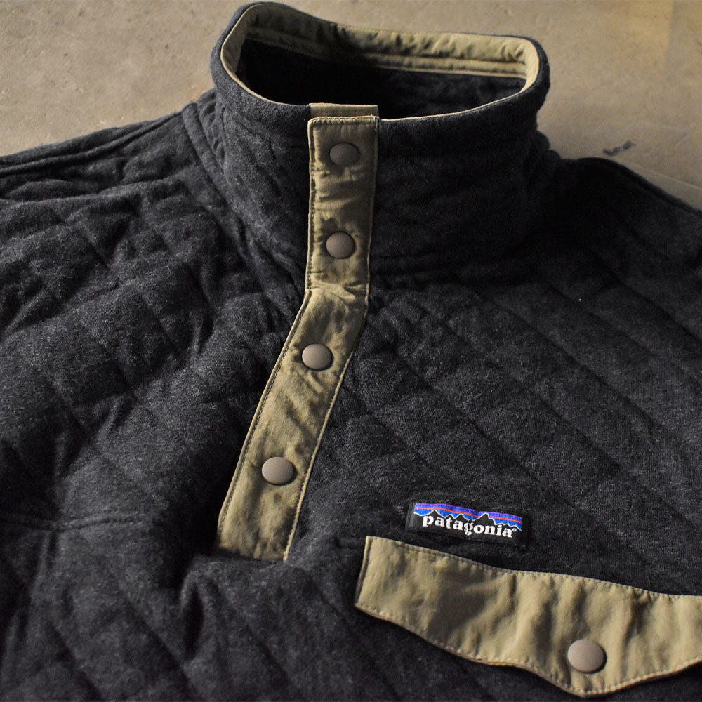 Patagonia スナップT キルティング コットン プルオーバー 240506
