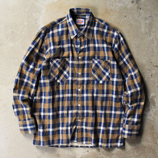 80’s Dickies フランネルシャツ ナイスカラー 251007H