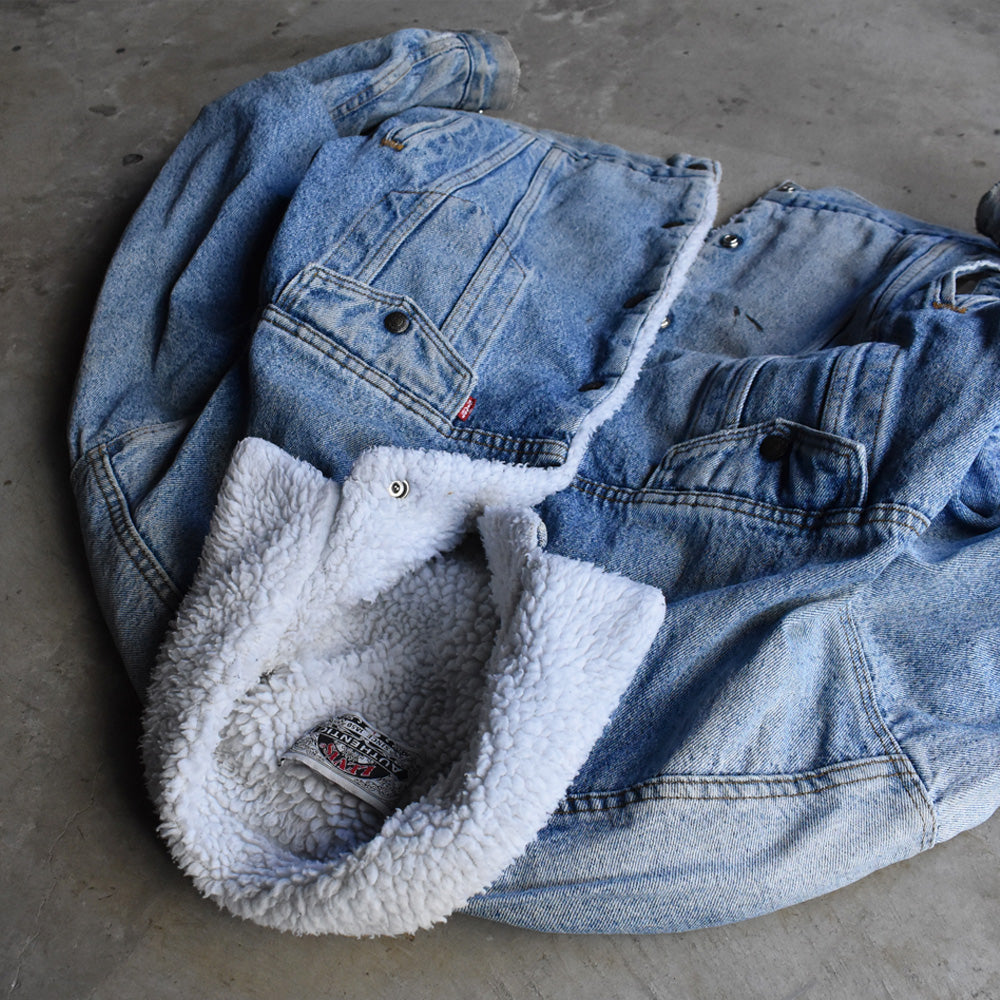 90’s Levi's 70609-4891 デニムボアジャケット USA製 241202