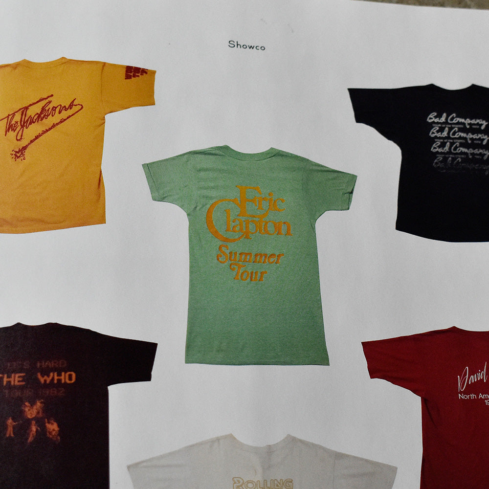 70's SHOWCO “Eric Clapton” Tシャツ “Couleurshirt掲載” 231202HY33 – LABORATORY®