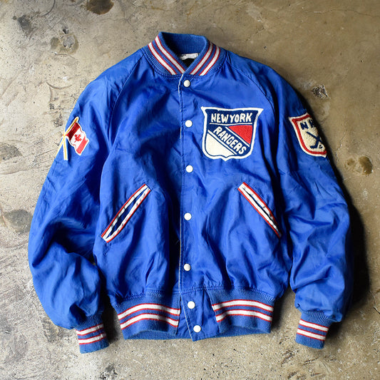 70's～ “New York Rangers“ リバーシブルジャケット USA製 241226H