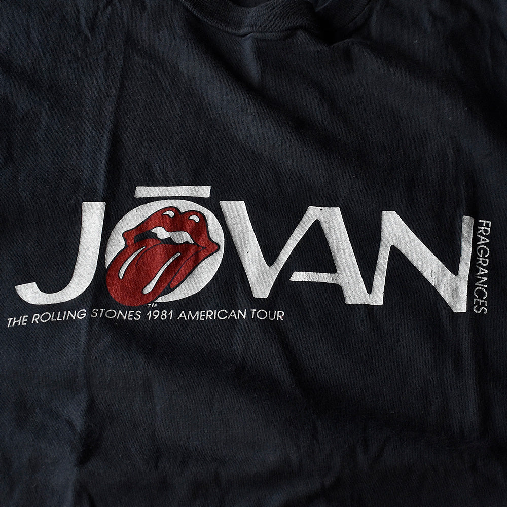 80's　The Rolling Stones/ローリング・ストーンズ　1981 American Tour　"JOVAN" Tee　230907HYY