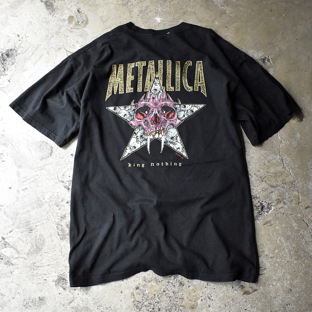 90's Metallica×Pushead “King Nothing” Tシャツ 240630H