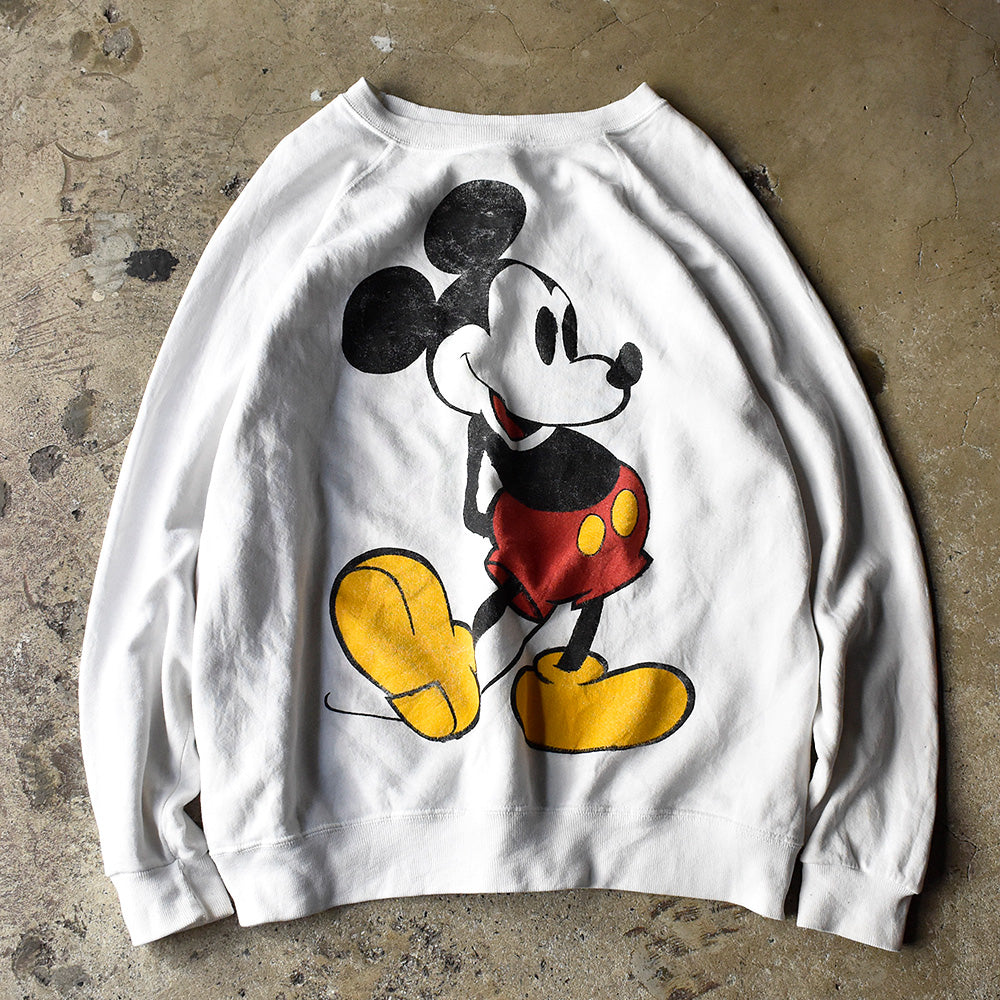 ディズニー ビッグミッキー 4XL スウェット 1990年 USA製 ヴィンテージ