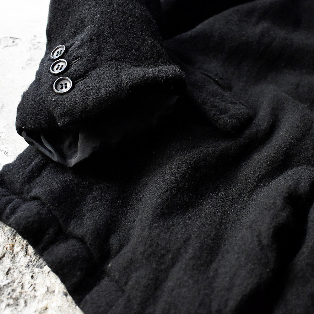 BLACK Comme des Garçons 94'復刻 縮絨ジャケット ブラックカラー！レア 240105H