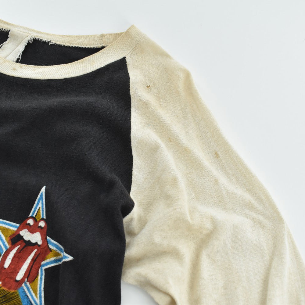 80's The Rolling Stones "1981 US Tour / Tattoo You" ラグラン ロックTシャツ 260710H