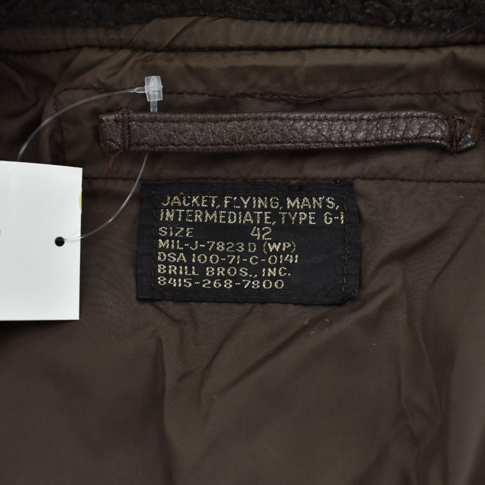 70’s U.S.NAVY MIL-J-7823D G-1 フライトジャケット ステンシル入り 261023H