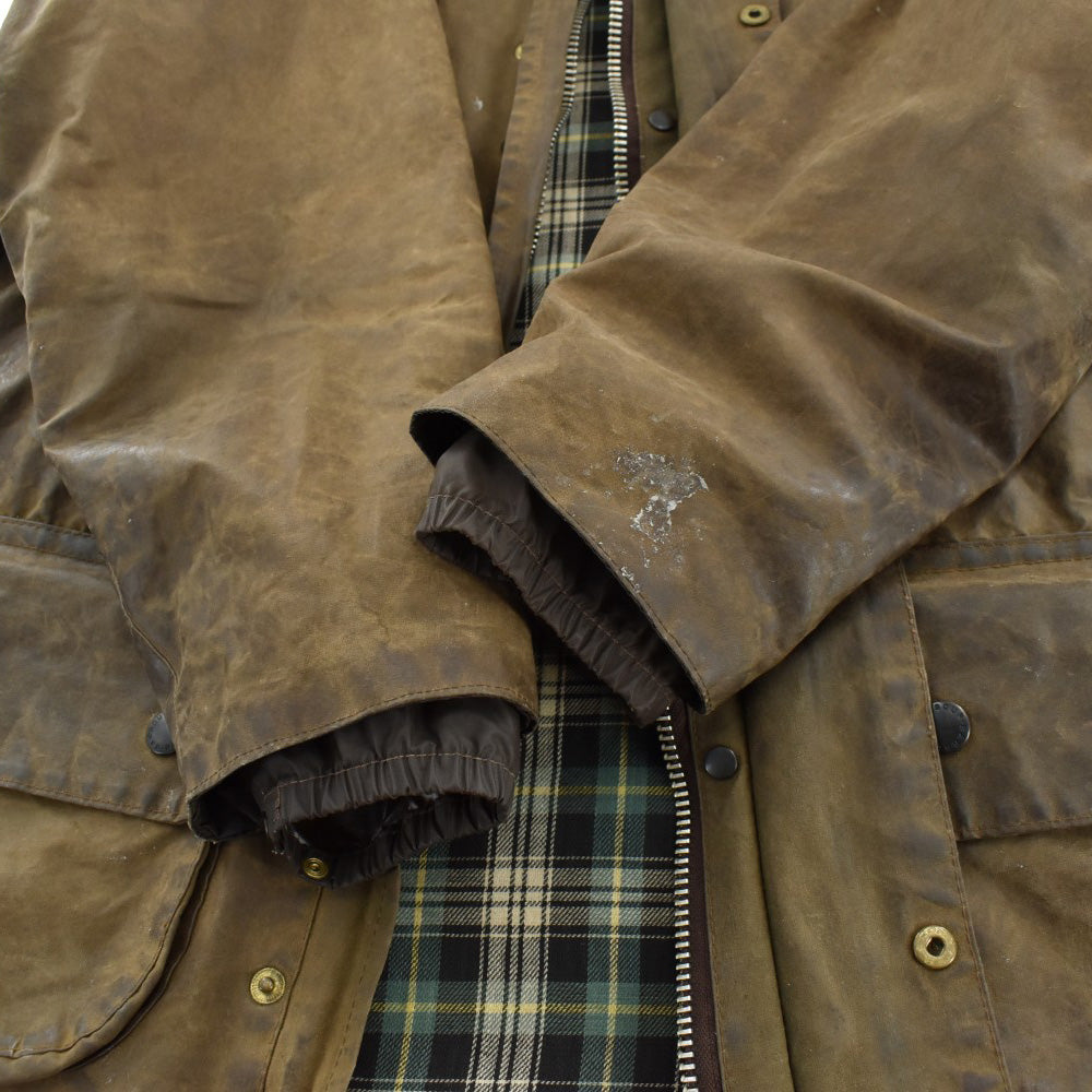 80's Barbour 2ワラント "SOLWAY ZIPPER" オイルドジャケット 261002H