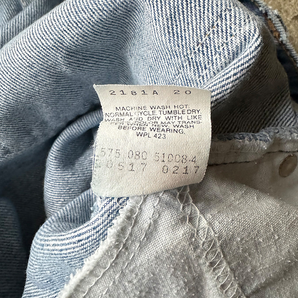 80's Levi's 20517-0217 オレンジタブ ブーツカットデニムパンツ USA製 240326H
