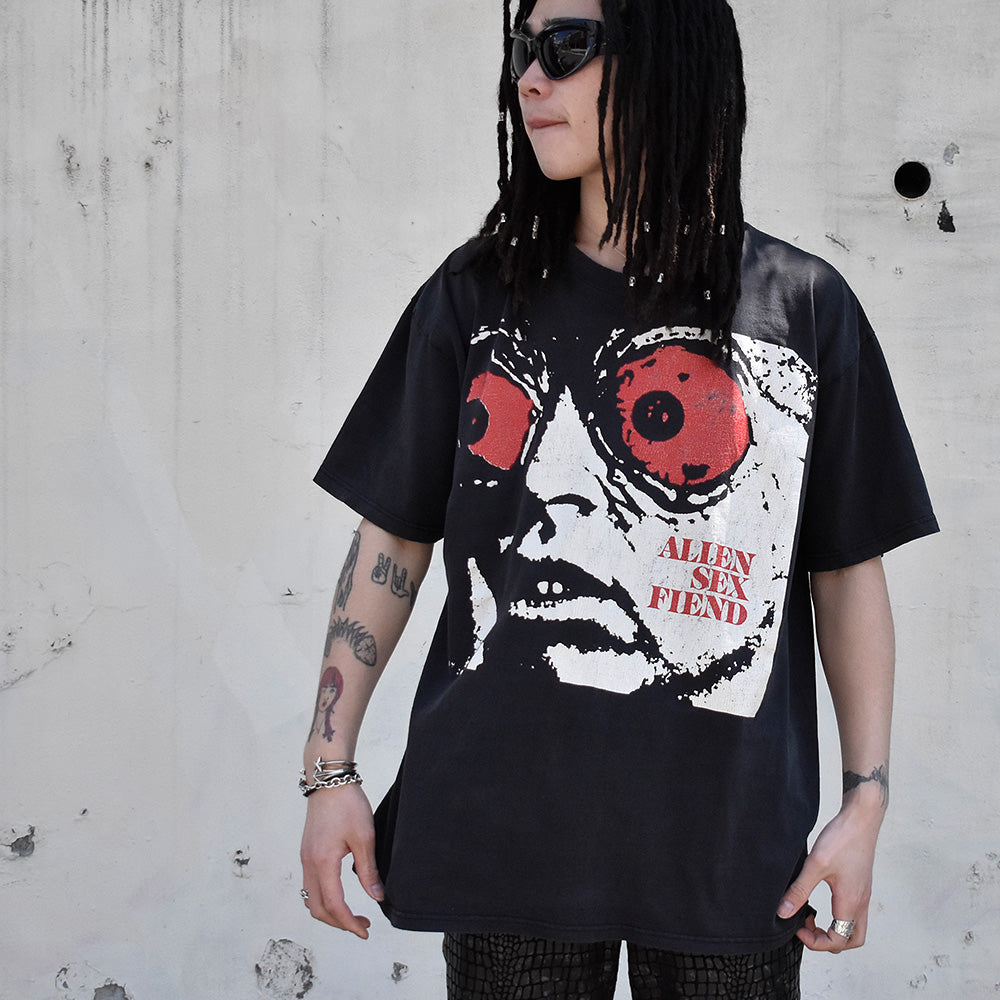 90s～ Alien Sex Fiend “acid Bath” Tシャツ 240410h Laboratory®